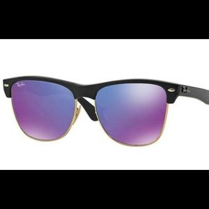 RayBan 4175 oversized Clubmaster sunglasses